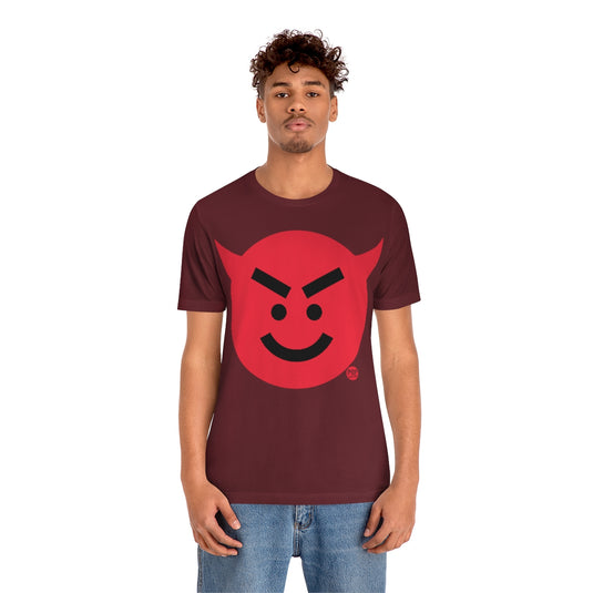 Devil Smiley Face Unisex Tee