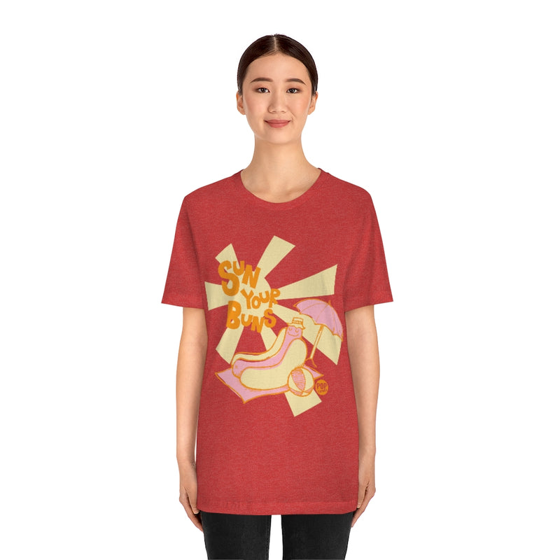 Load image into Gallery viewer, Sun Your Buns Unisex Tee
