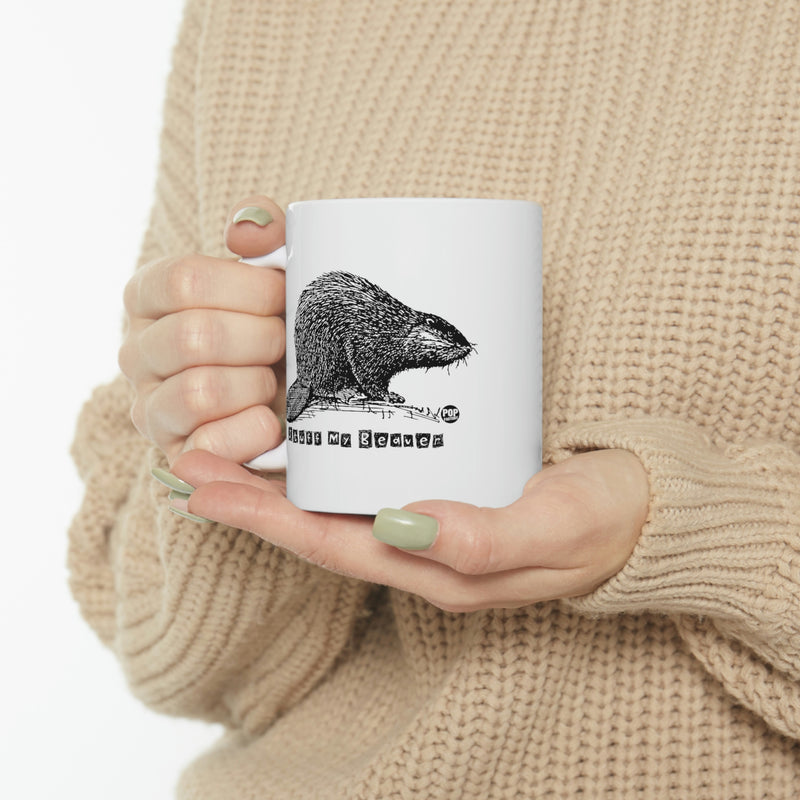 Load image into Gallery viewer, Stuff My Beaver Coffee Mug
