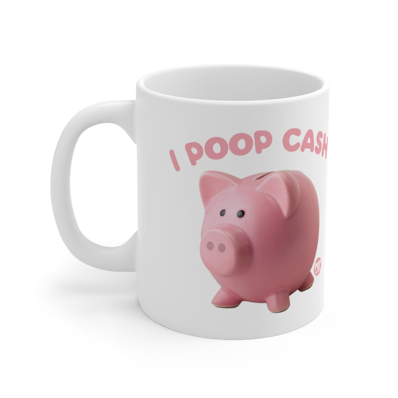 Load image into Gallery viewer, I Poop Cash Piggy Bank Photo Mug
