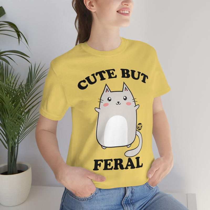 Load image into Gallery viewer, Cute But Feral Unisex Tee
