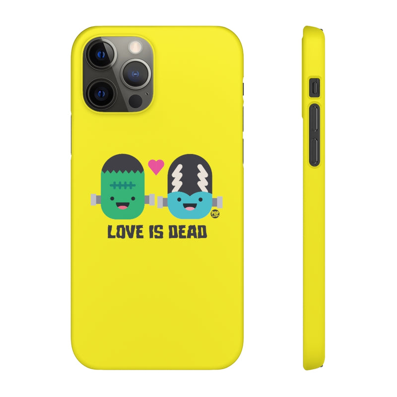 Load image into Gallery viewer, Love Is Dead Frankenstein Phone Case
