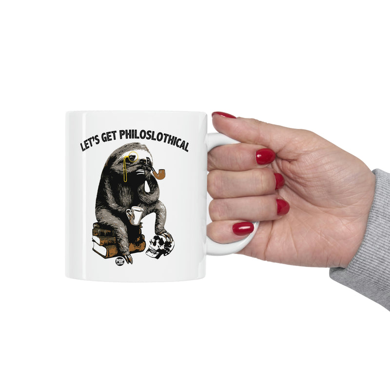 Load image into Gallery viewer, Let&#39;s Get Philoslothical Mug
