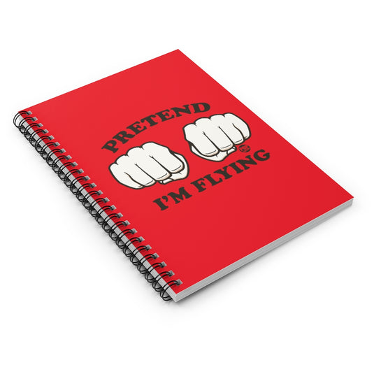 Pretend Flying Fists Notebook
