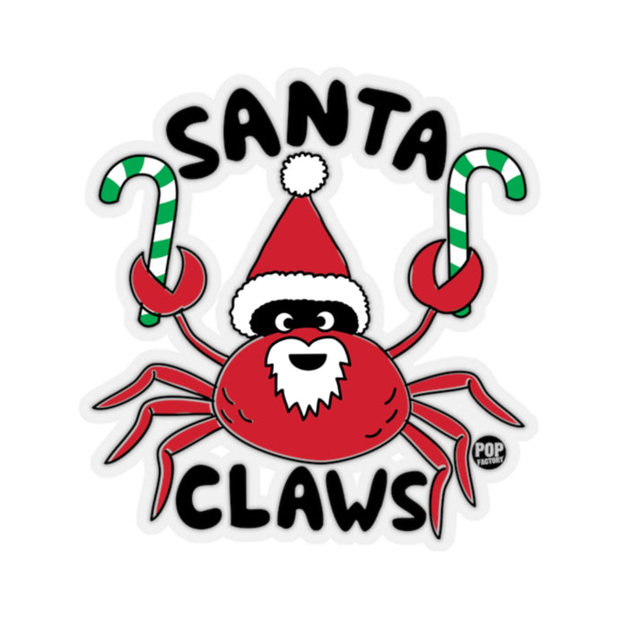 Santa Claws Crab Sticker