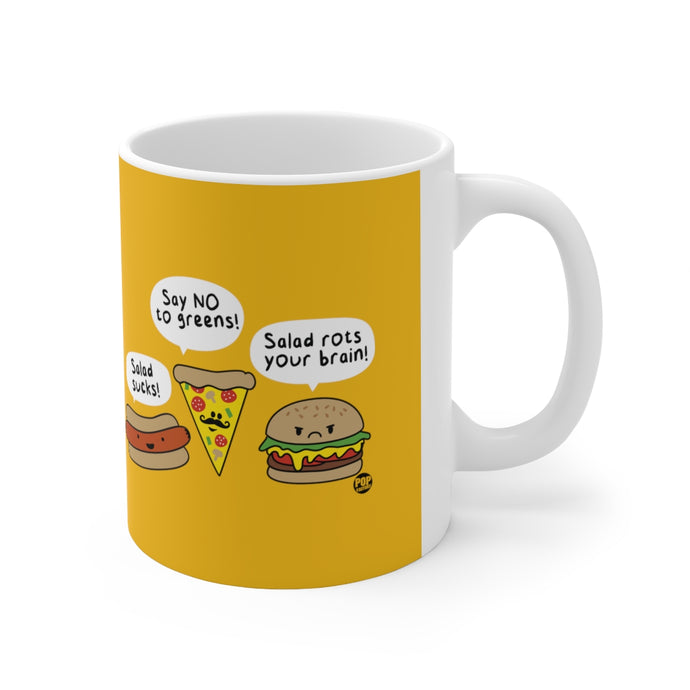 Salad Rots Your Brains Mug