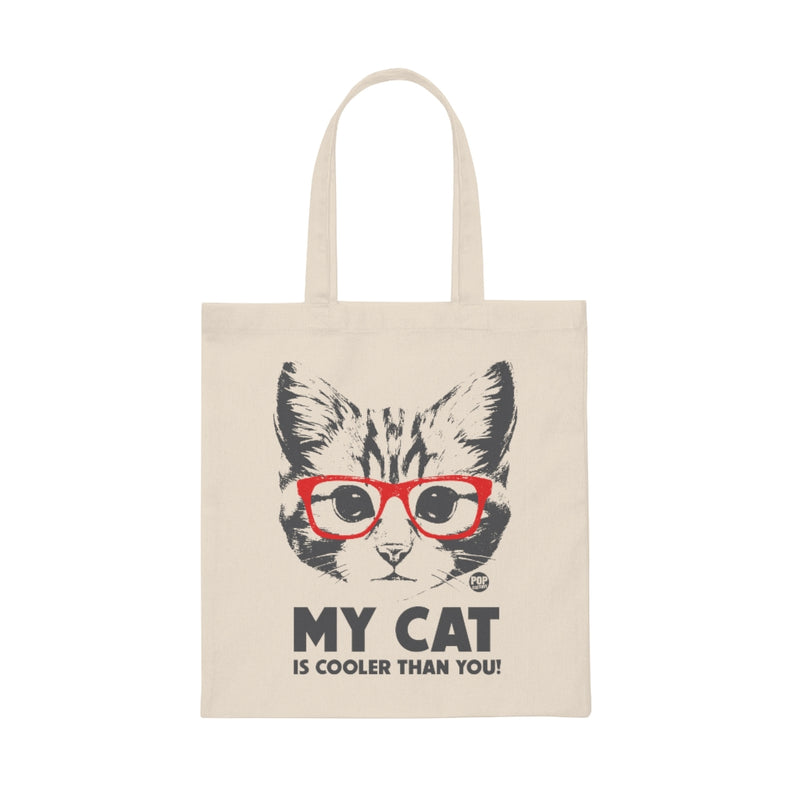 Load image into Gallery viewer, My Cat Cooler Than You Tote #2
