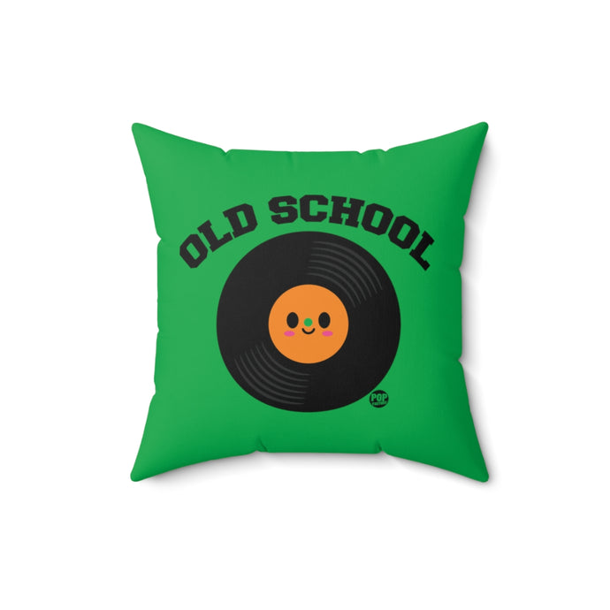 Old School Record Pillow