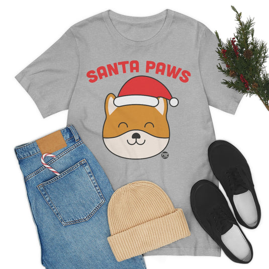 Santa Paws Dog Unisex Tee