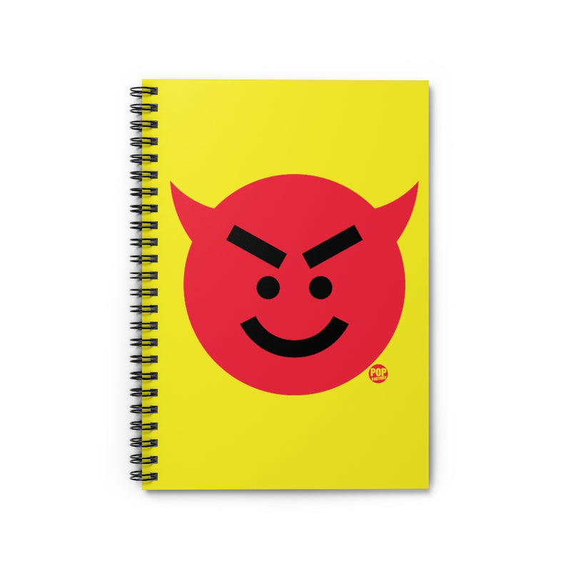 Load image into Gallery viewer, Devil Smiley Face Notebook
