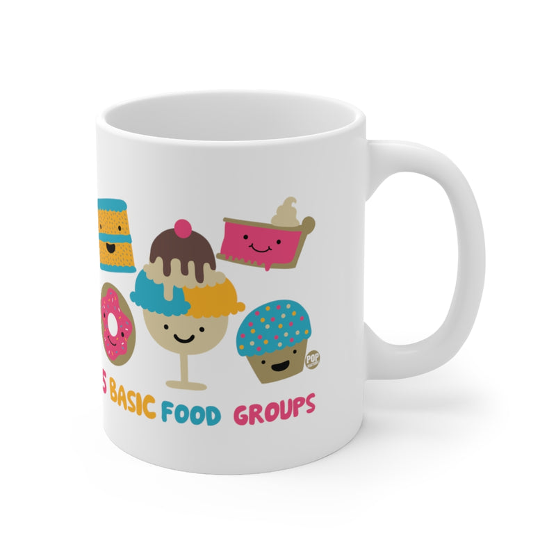 Load image into Gallery viewer, 5 Basic Food Groups Mug
