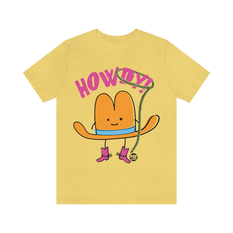 Load image into Gallery viewer, Howdy Hat Unisex Tee
