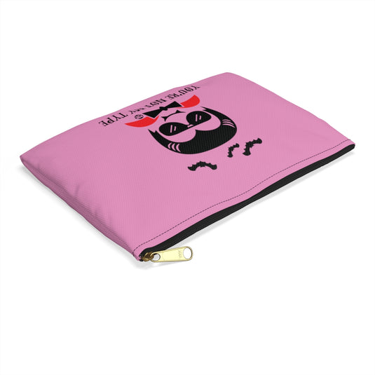 Not My Type Dracula Zip Pouch