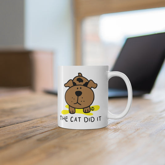 Cat Did It ! Coffee Mug