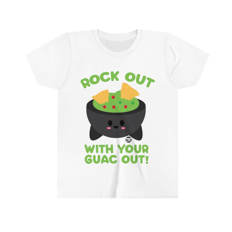 Load image into Gallery viewer, Rock Out With Guac Out Youth Short Sleeve Tee
