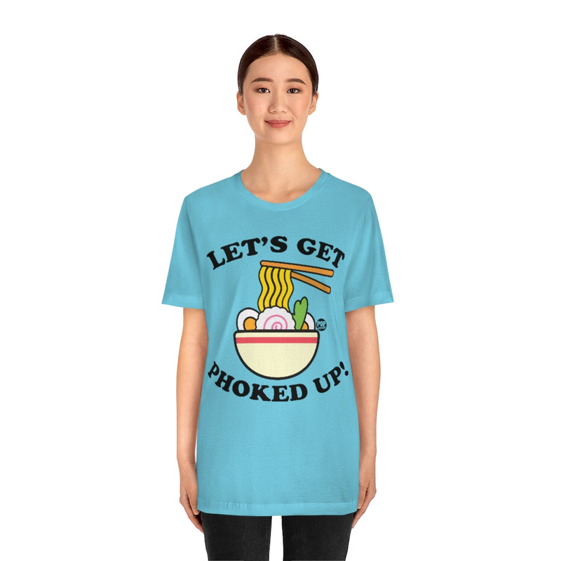 Load image into Gallery viewer, Let&#39;s Get Phoked Up Unisex Tee
