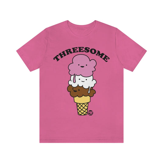 Threesome Icecream Unisex Tee