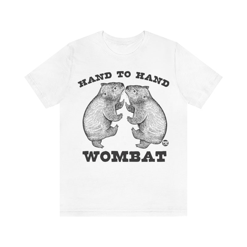 Load image into Gallery viewer, Hand To Hand Wombat Unisex Tee
