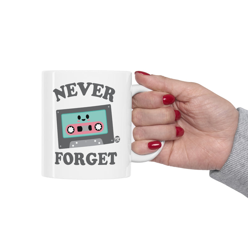 Load image into Gallery viewer, Never Forget Cassette Tape Mug
