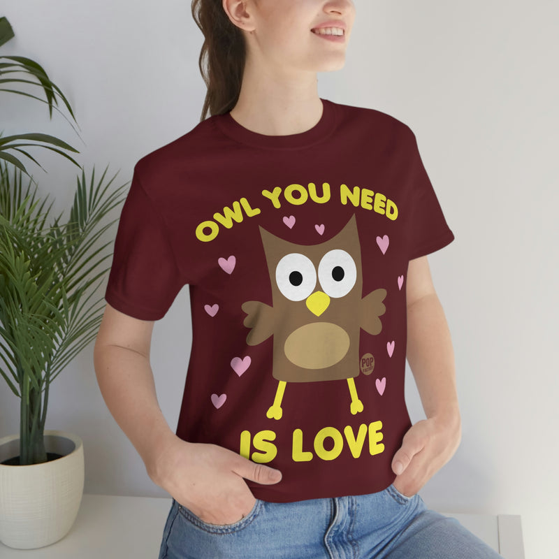 Load image into Gallery viewer, Owl You Need Is Love Unisex Tee

