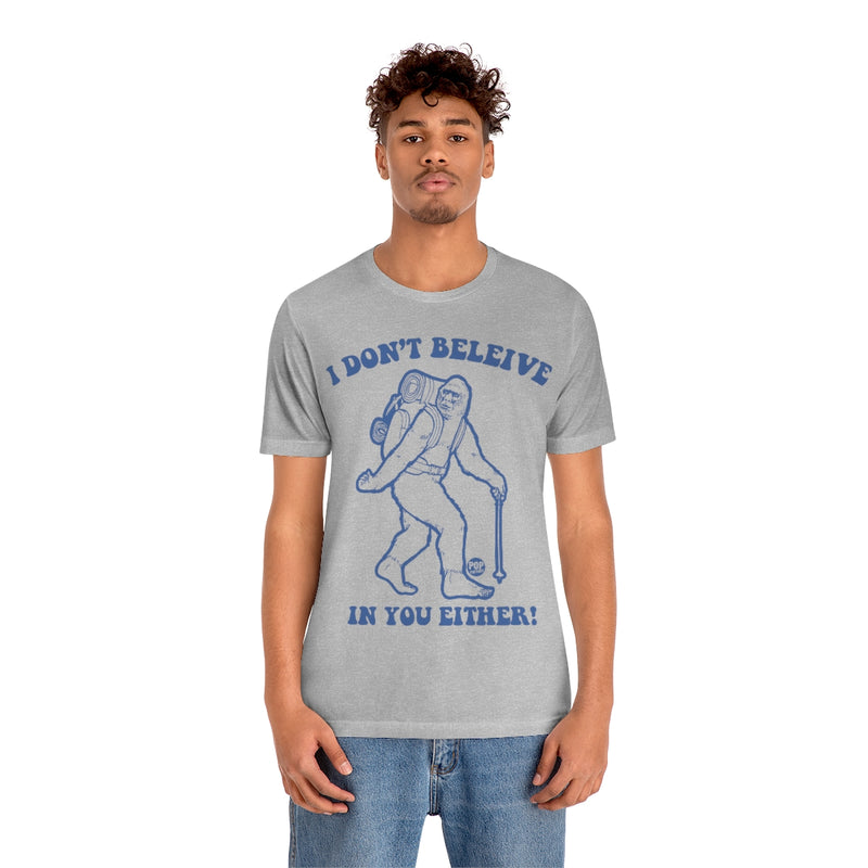 Load image into Gallery viewer, Believe Bigfoot Unisex Tee
