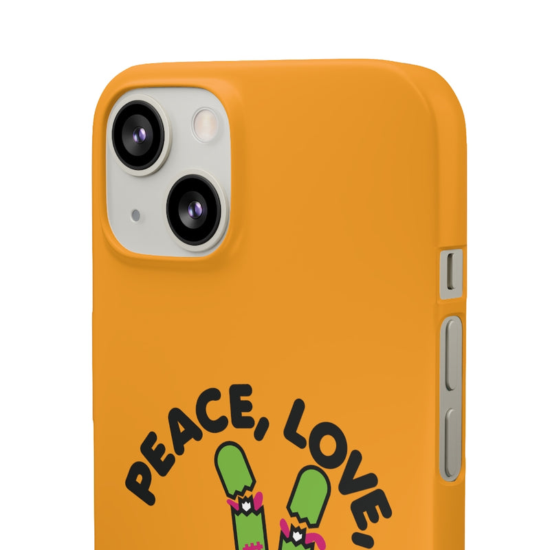 Load image into Gallery viewer, Peace Love Zombies Phone Case
