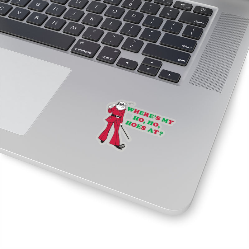 Load image into Gallery viewer, Where My Ho Hos At Santa Sticker
