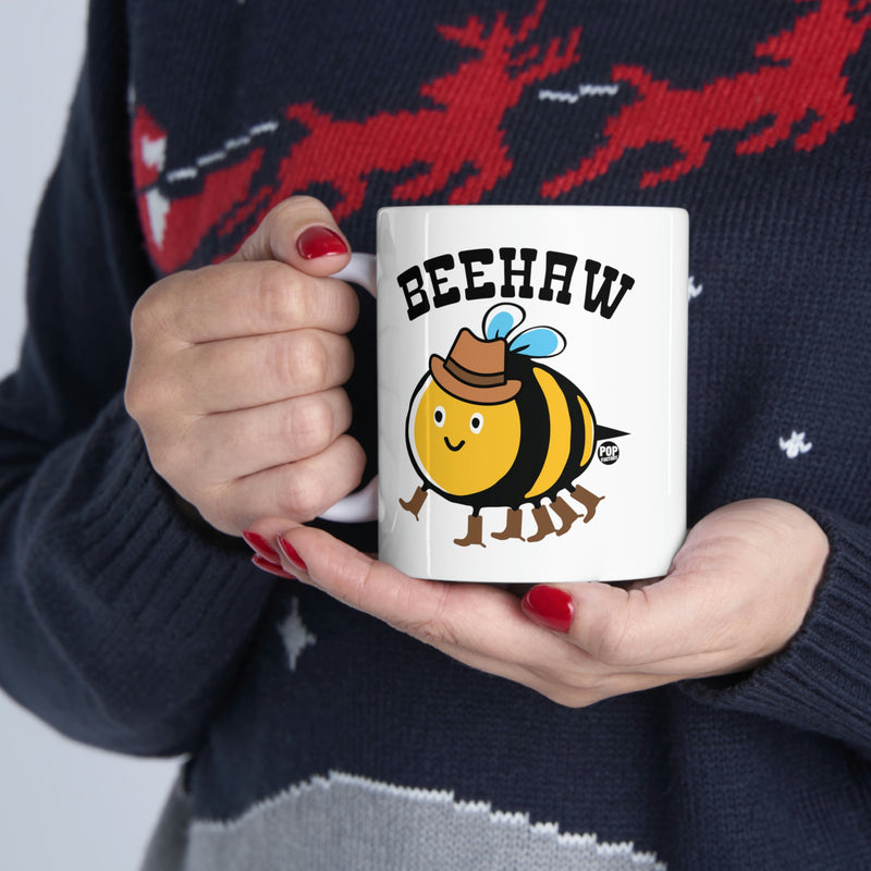 Load image into Gallery viewer, Beehaw Bee Mug
