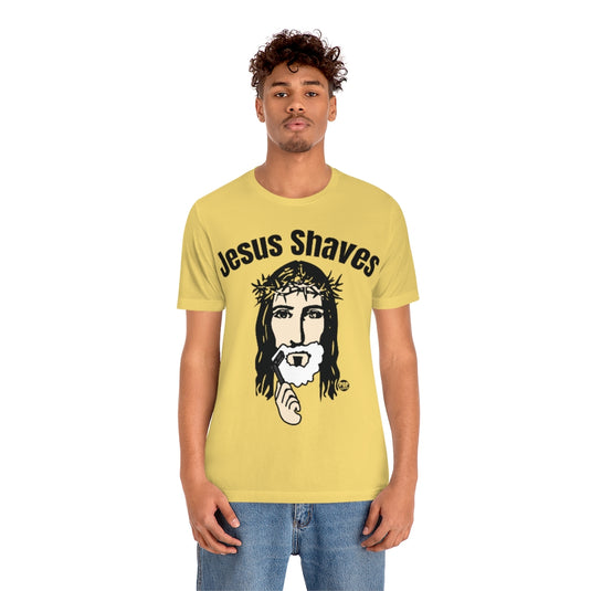 Jesus Shaves Unisex Tee