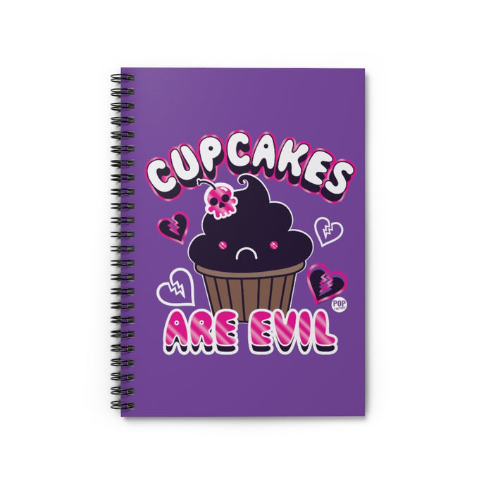 Cupcakes Are Evil Notebook