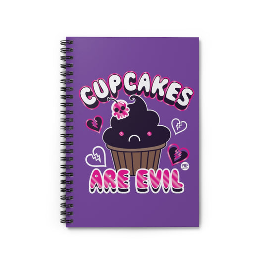 Cupcakes Are Evil Notebook