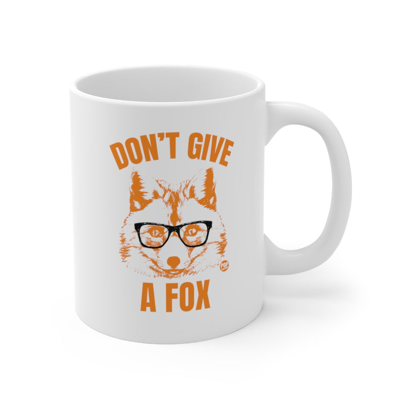 Load image into Gallery viewer, Don&#39;t Give A Fox Fox Mug
