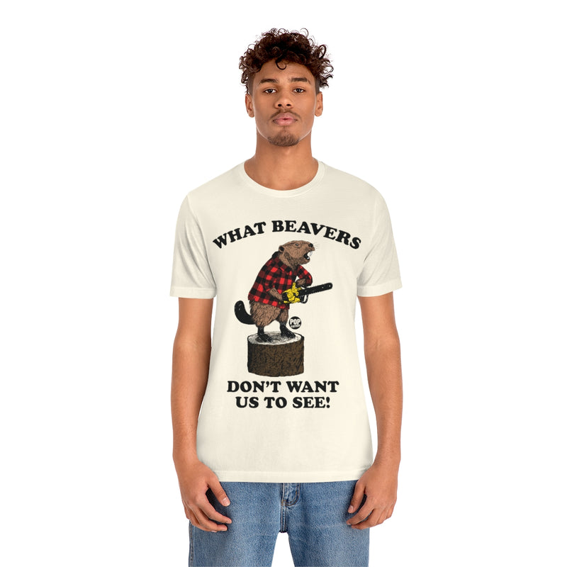 Load image into Gallery viewer, Beaver Chainsaw Unisex Tee
