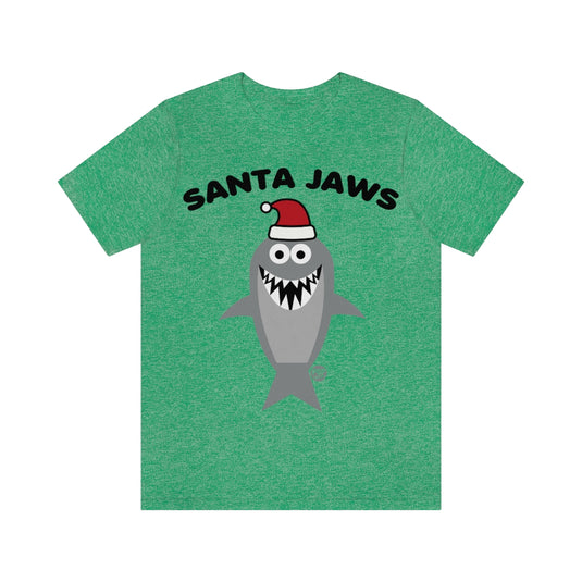 Santa Jaws Shark Unisex Tee