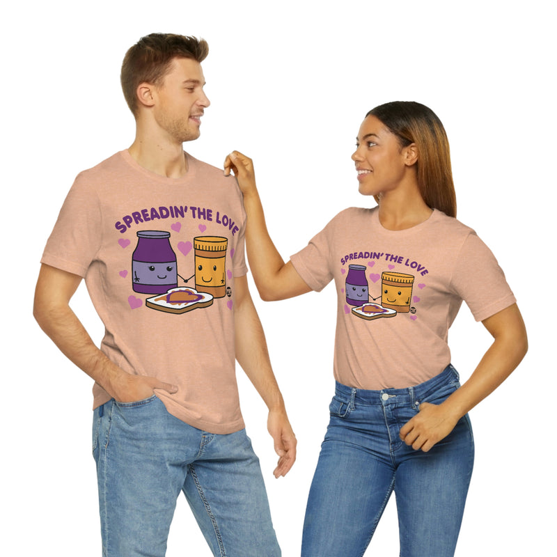 Load image into Gallery viewer, Spreadin The Love PBJ Unisex Tee
