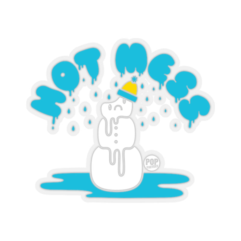 Load image into Gallery viewer, Hot Mess Snowman Sticker
