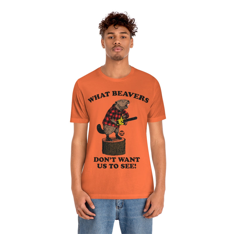 Load image into Gallery viewer, Beaver Chainsaw Unisex Tee
