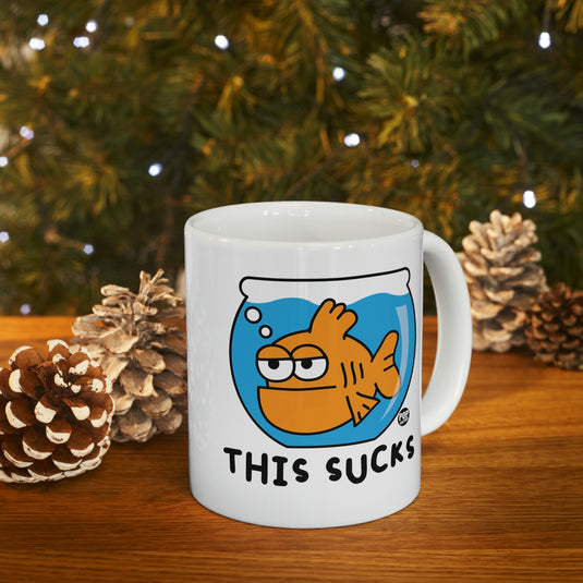 This Sucks Goldfish Coffee Mug