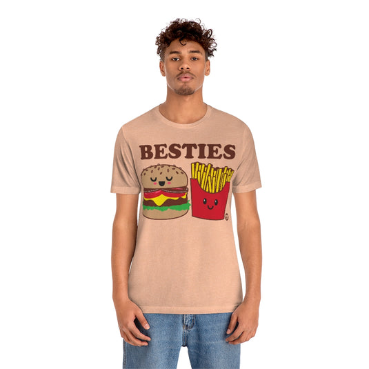Besties Burger And Fry Unisex Tee