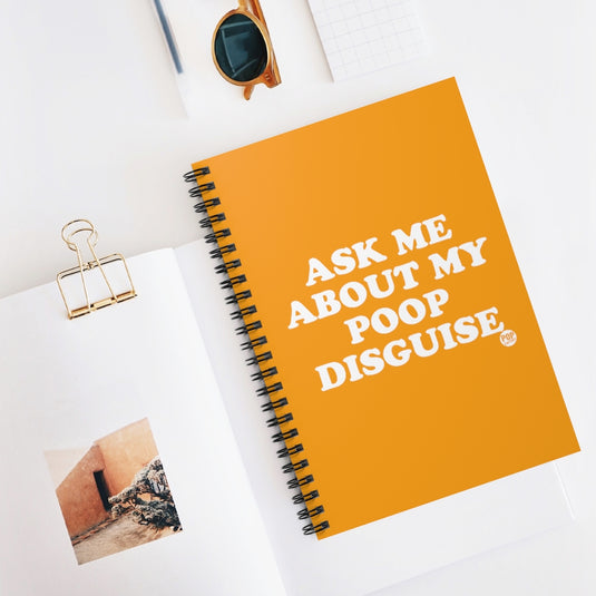 Poop Disguise Notebook