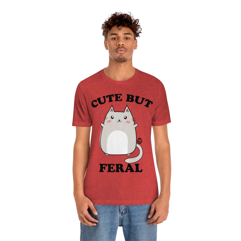 Load image into Gallery viewer, Cute But Feral Unisex Tee
