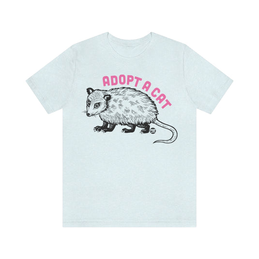 Adopt A Cat Possum Unisex Tee