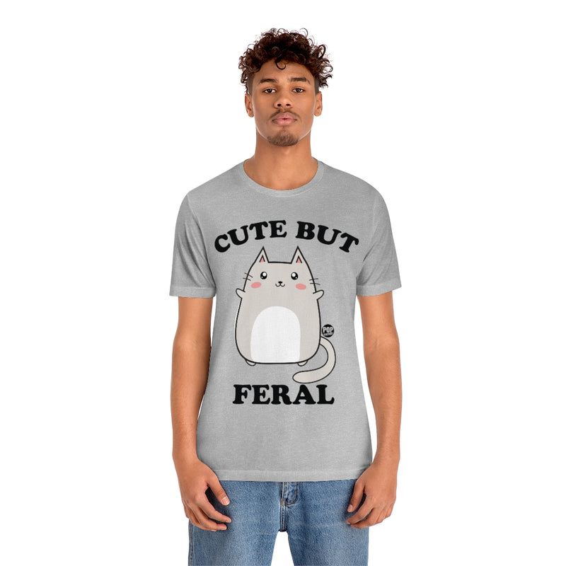 Load image into Gallery viewer, Cute But Feral Unisex Tee
