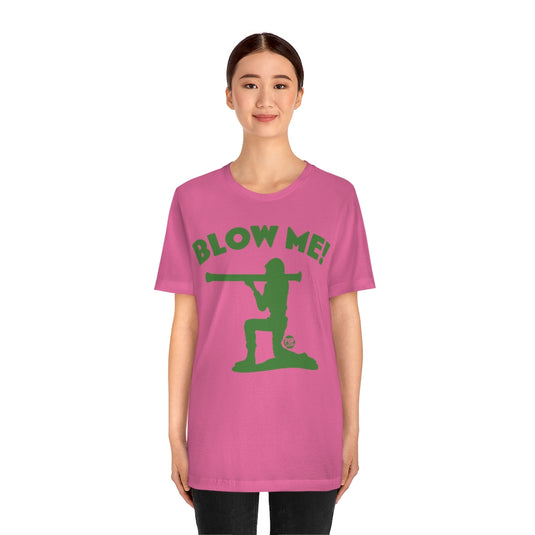 Blow Me Army Soldier Unisex Tee