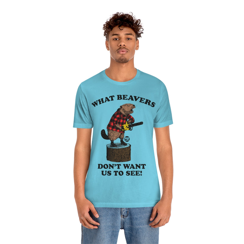 Load image into Gallery viewer, Beaver Chainsaw Unisex Tee
