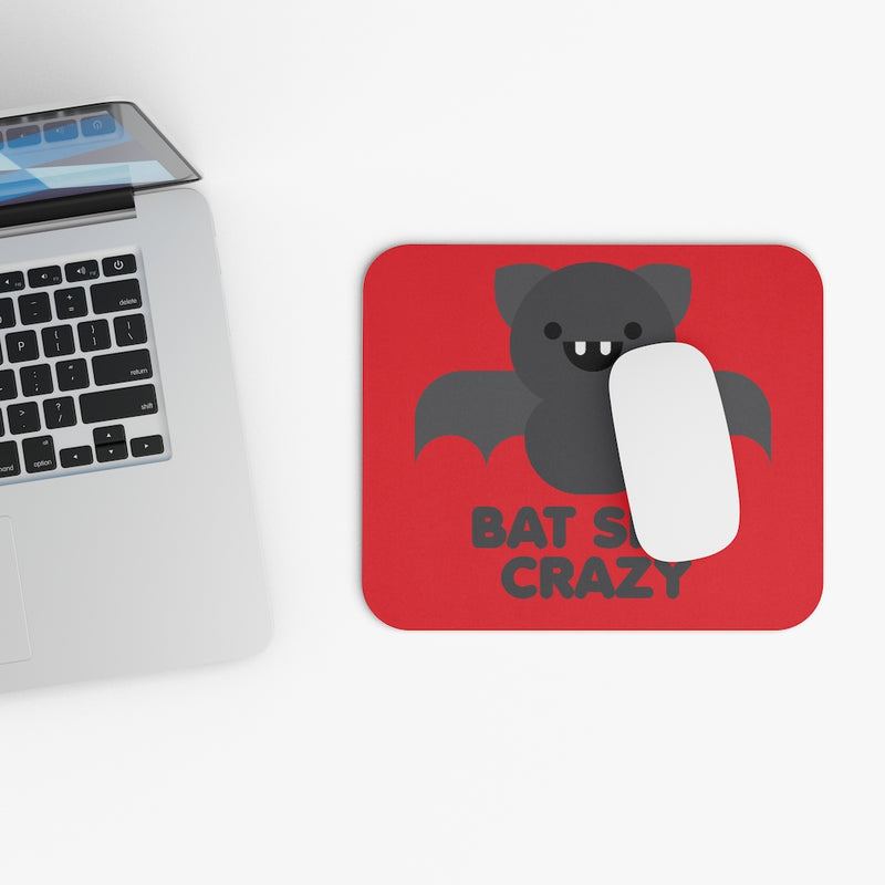 Load image into Gallery viewer, Bat Shit Crazy Mouse Pad
