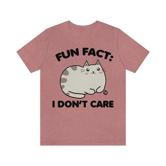 Fun Fact Cat Unisex Tee