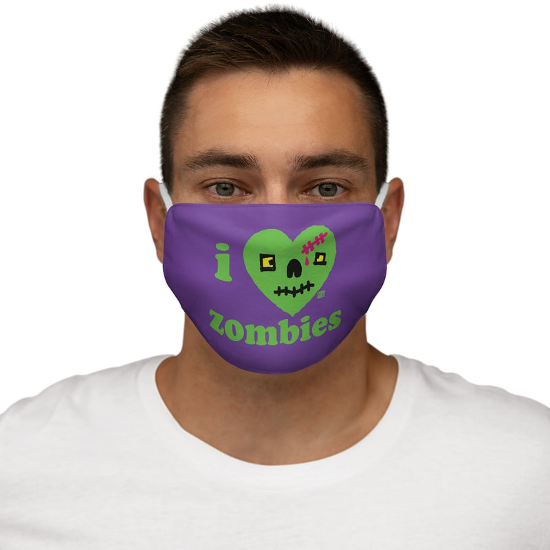 Load image into Gallery viewer, I Love Zombies Face Mask
