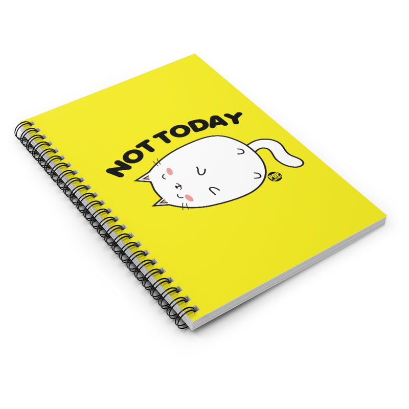 Load image into Gallery viewer, Not Today Cat Notebook
