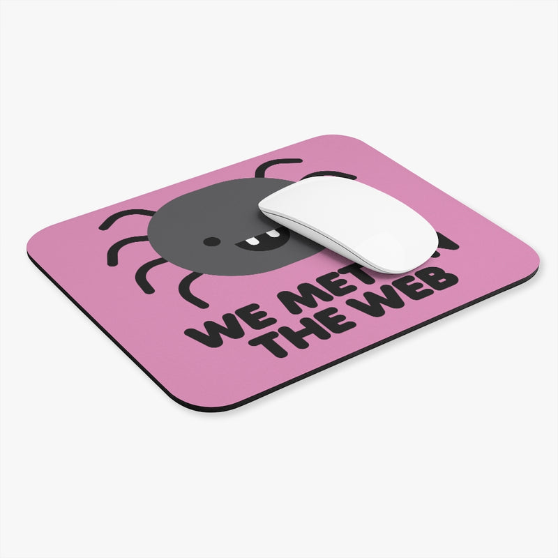 Load image into Gallery viewer, We Met On Web Spider Mouse Pad
